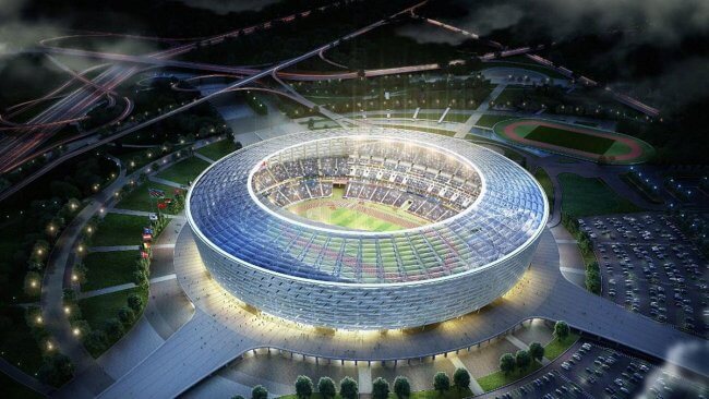 Baku Olympic Stadium sekili